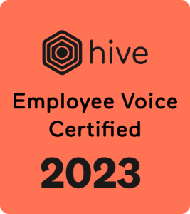 Hive employee certificated 2023 image