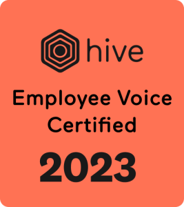 Hive employee certificated 2023 Logo